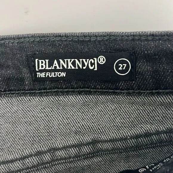 NWT BLANK NYC The Fulton Roll Up Short in Sneak Preview Size 27 - Picture 7 of 11
